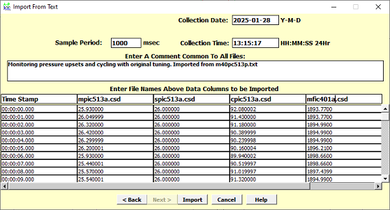 Import Text Stage2